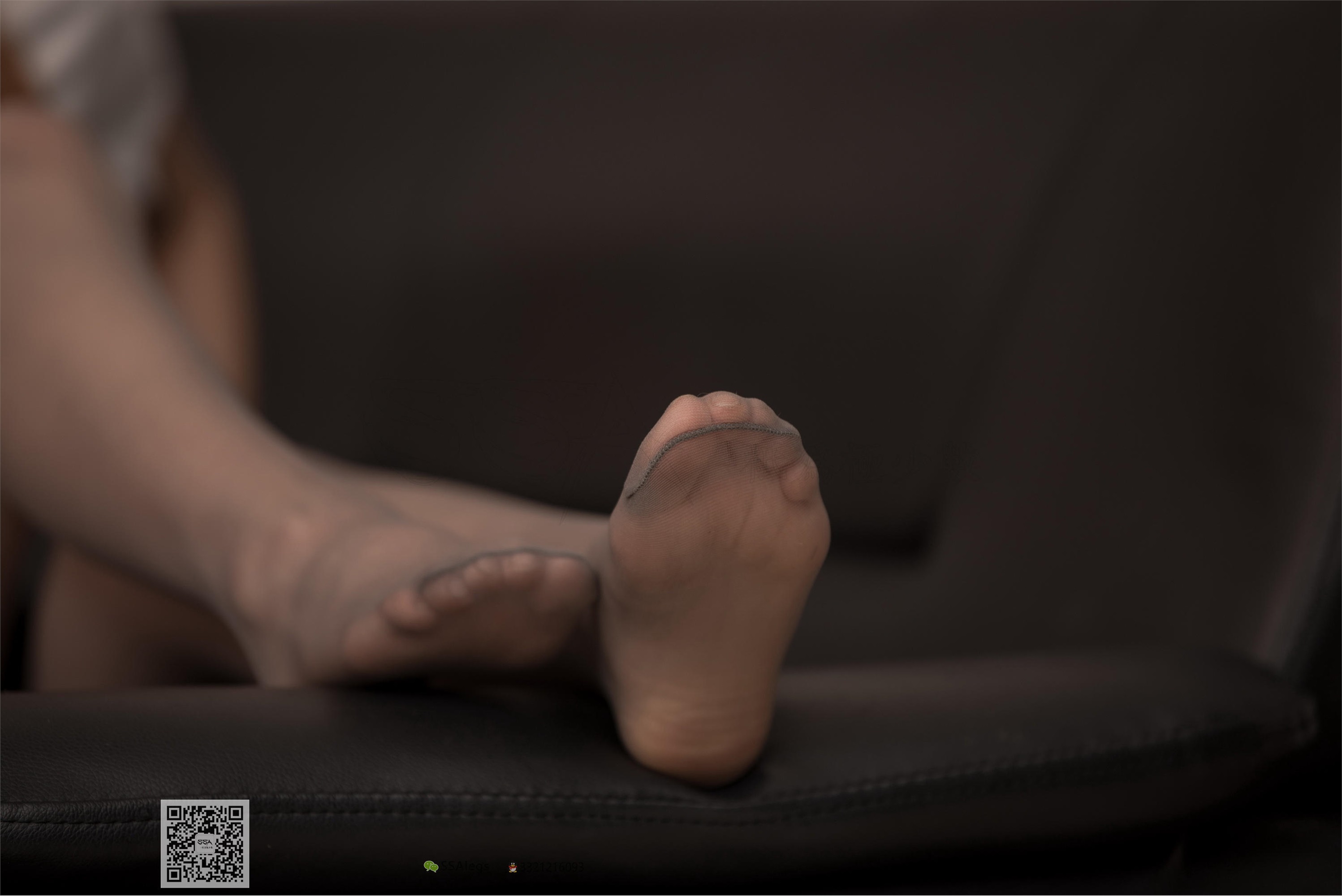 SSA丝社 NO.001 琪琪灰丝OL职业